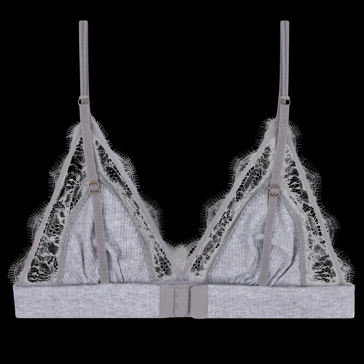 Love Stories Love Lace Zarte Triangle-Bralette Grau New