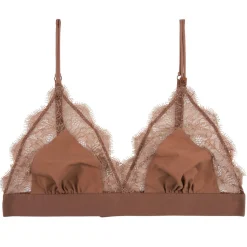 Love Stories Love Lace Zarter Triangel-Bralette Mittelbraun Outlet