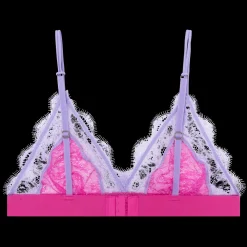 Love Stories Love Lace Zarter Triangle Bralette Rosa Discount
