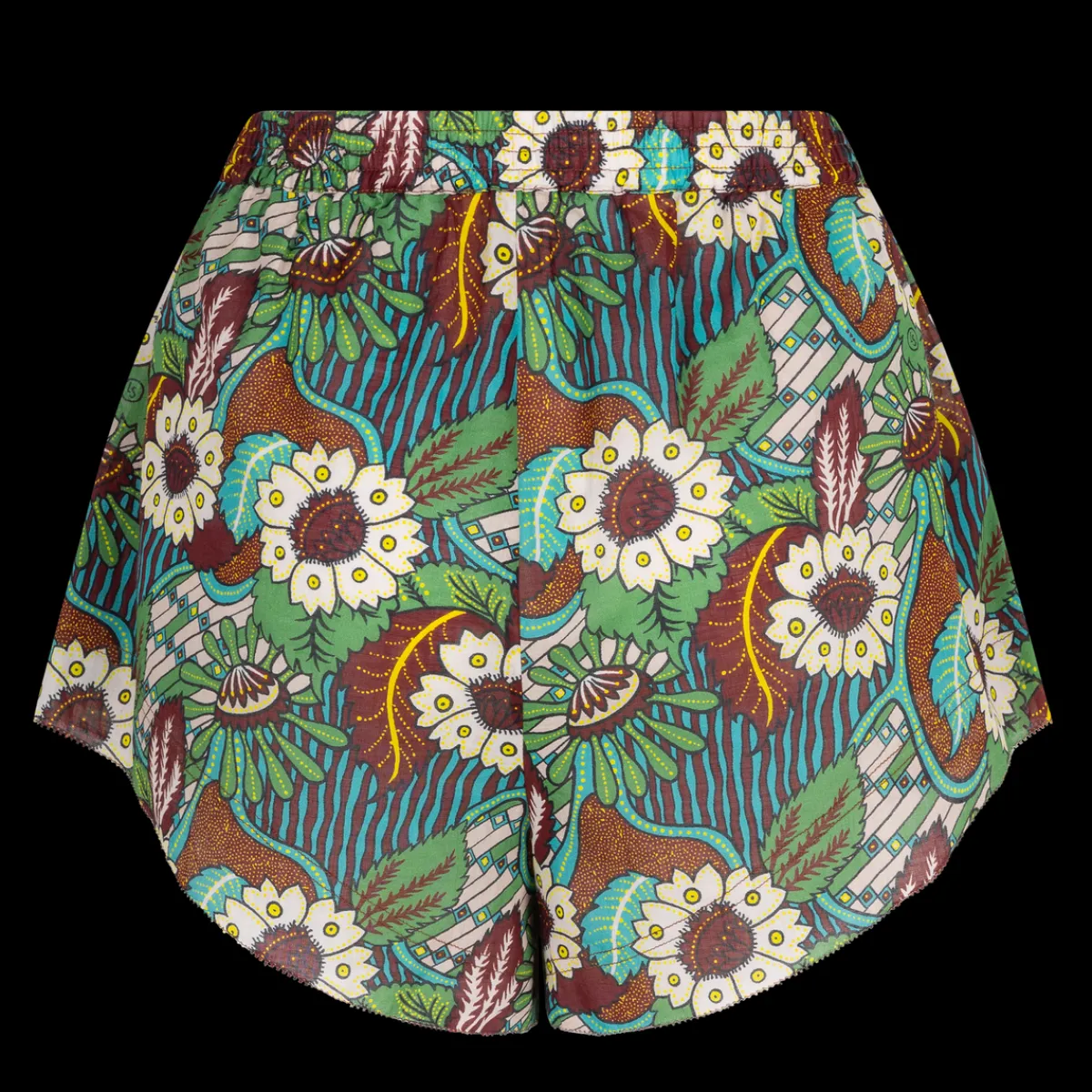 Love Stories Mabel Freche Baumwollshorts Braun Clearance
