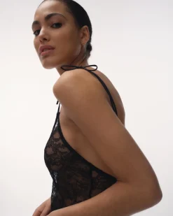 Love Stories Madison Eleganter Spitzen-Body Schwarz Online