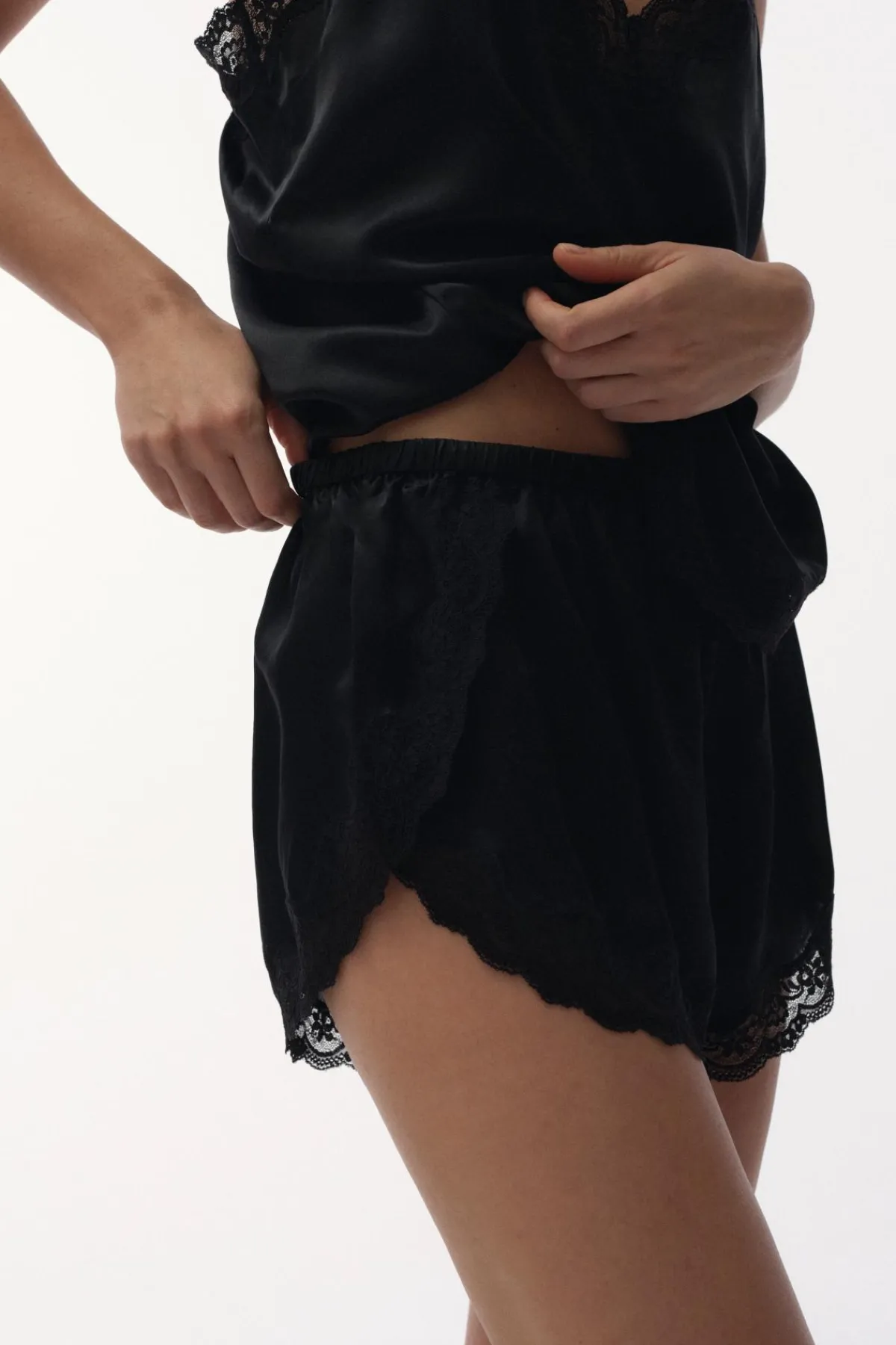 Love Stories Mae Zarte Pyjamahose Schwarz Best