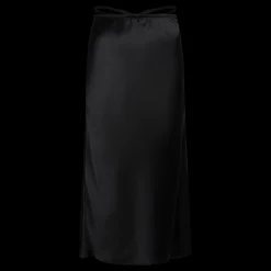 Love Stories Mia Eleganter Rock mit mittlerer Taille Schwarz Outlet