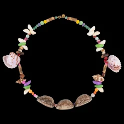 Love Stories Muschel-Halskette Muschel-Halskette Mehrfarbig Fashion