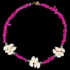 Love Stories Muschel-Halskette Muschel-Halskette Rosa Outlet
