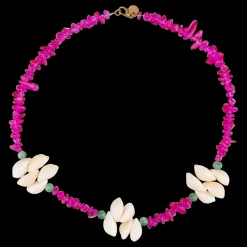 Love Stories Muschel-Halskette Muschel-Halskette Rosa Outlet