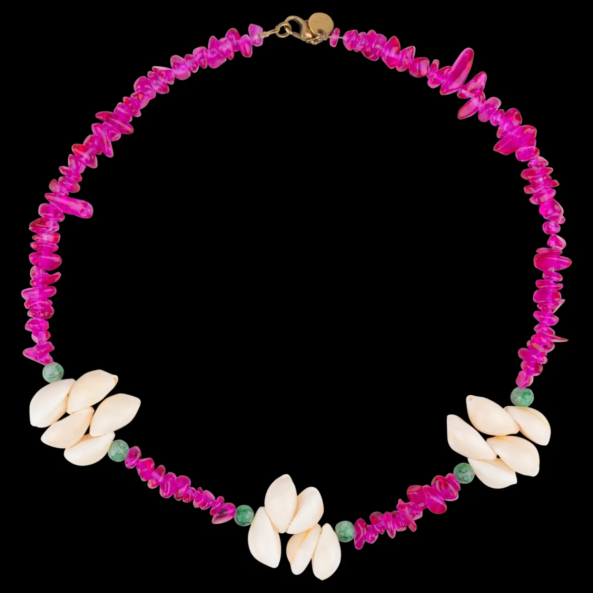 Love Stories Muschel-Halskette Muschel-Halskette Rosa Outlet