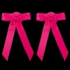 Love Stories Nippelsticker Nippelaufkleber mit Schleife Pink Hot