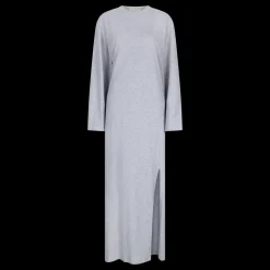 Love Stories Olsen Langes bequemes Kleid Off-White New