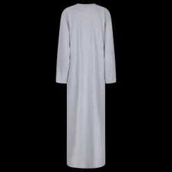 Love Stories Olsen Langes bequemes Kleid Off-White New