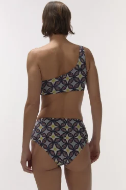 Love Stories Pebbles Bikinihöschen mit hoher Leibhöhe Blau Hot