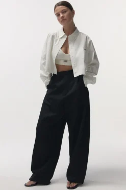 Love Stories Pete Langärmliges Hemd mit Knöpfen Off-White Sale