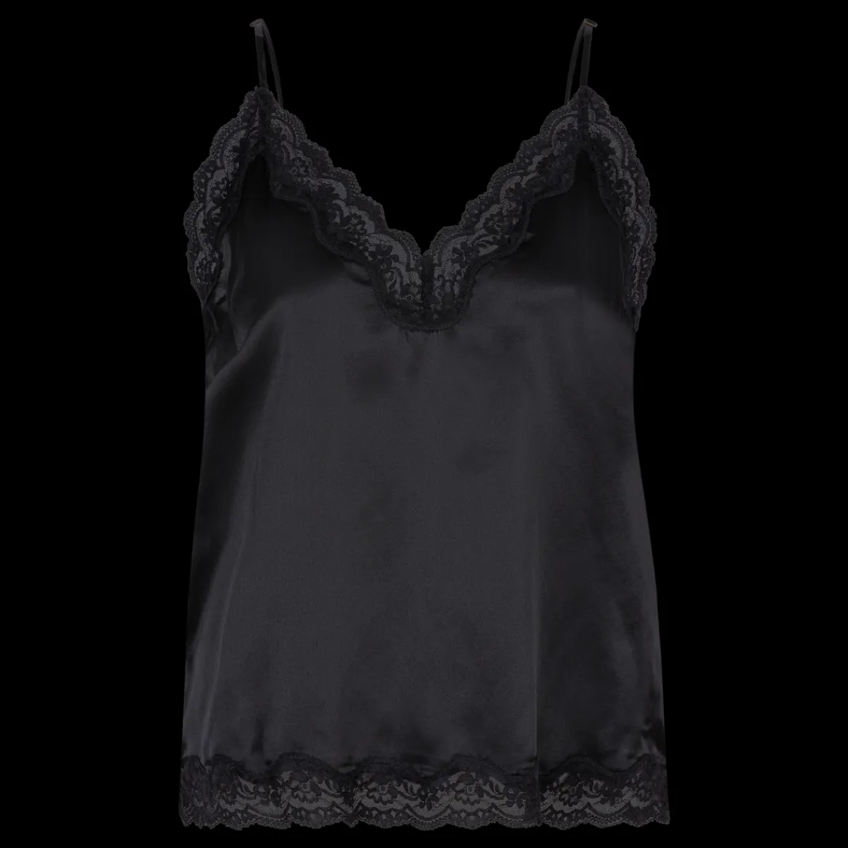Love Stories Pip Elegantes Camisole Top Schwarz Hot