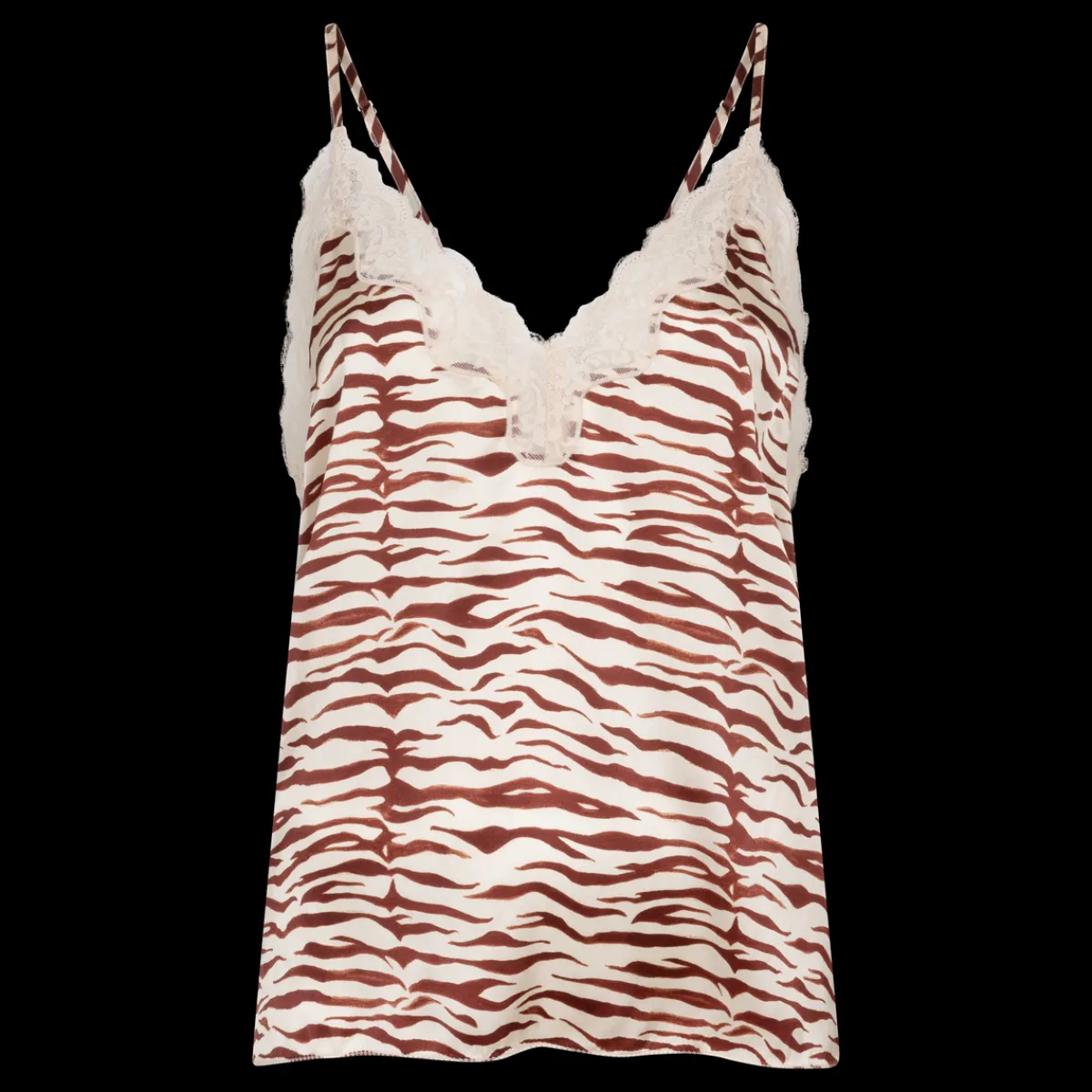 Love Stories Pip Elegantes Trägertop Braun Hot