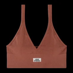 Love Stories Posey Schickes, sportliches Bralette Braun Best