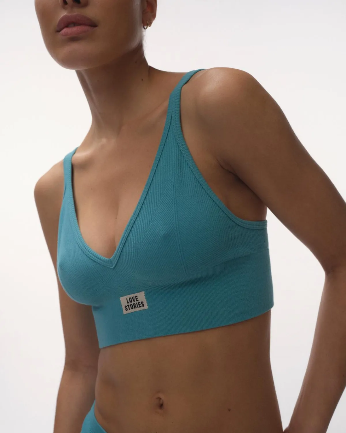 Love Stories Posey Sportlicher, stylischer Bralette Hellblau Hot