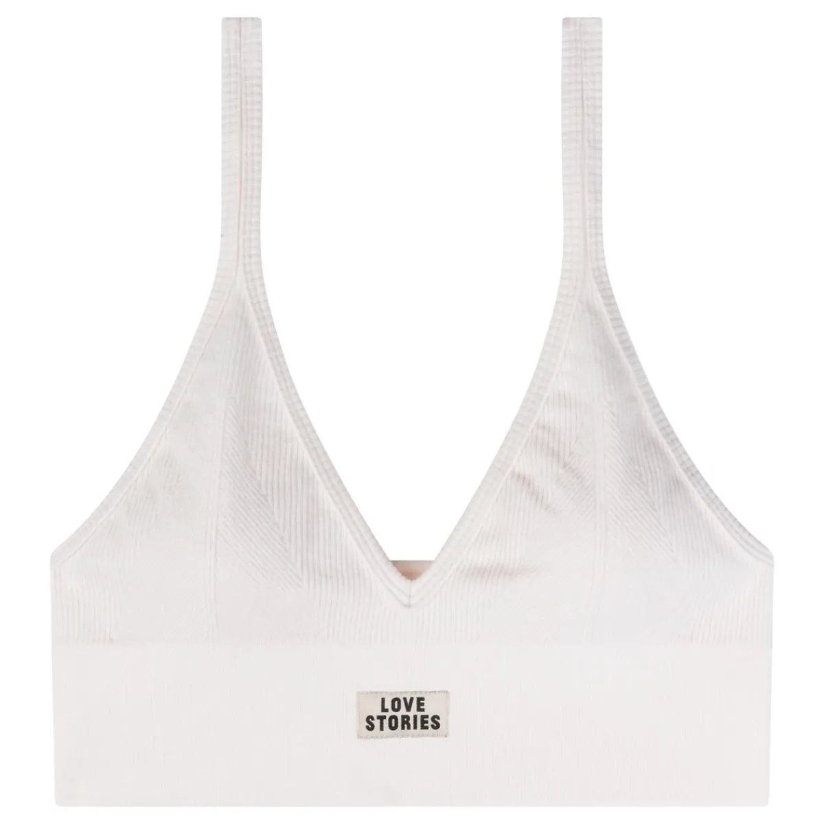 Love Stories Posey Stylischer Sport-Bralette Weiß Discount