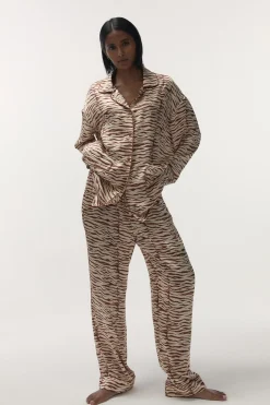 Love Stories Reese Bequeme Pyjamahose Off-White Hot