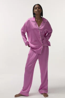 Love Stories Reese Bequeme Pyjamahose Dunkelrosa Hot