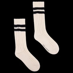 Love Stories Rippensocken Sportliche Rippstrümpfe Off-White Outlet