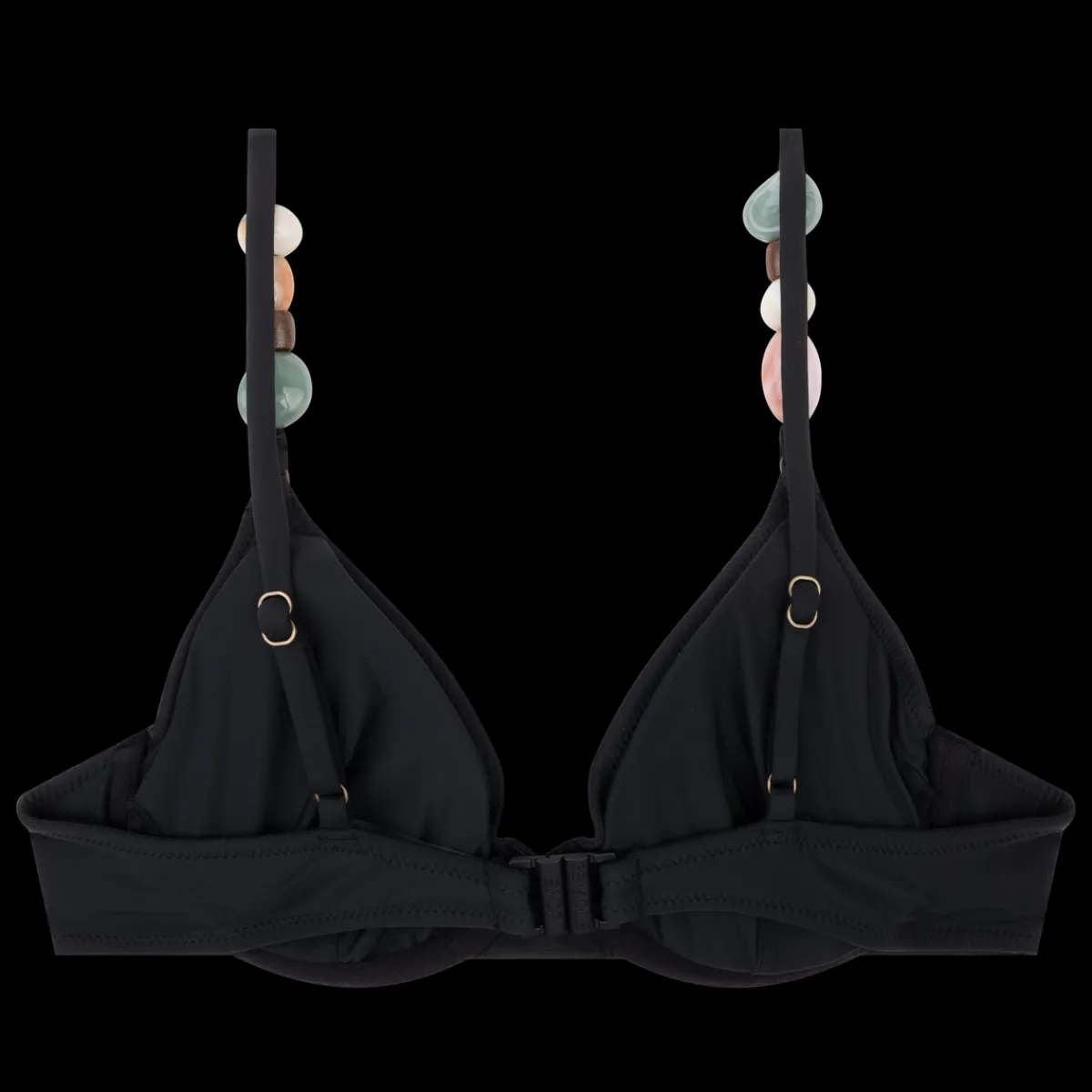 Love Stories Romeo Elegantes Bikinioberteil mit Bügel Schwarz Fashion