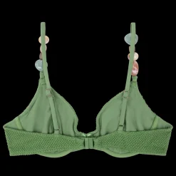 Love Stories Romeo Elegantes Bikinioberteil mit Bügel Grün Discount