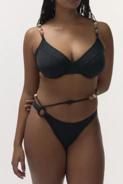 Love Stories Romeo Elegantes Bikinioberteil mit Bügel Schwarz Fashion