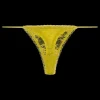 Love Stories Roomie Eleganter String-Slip Moosgrün Clearance