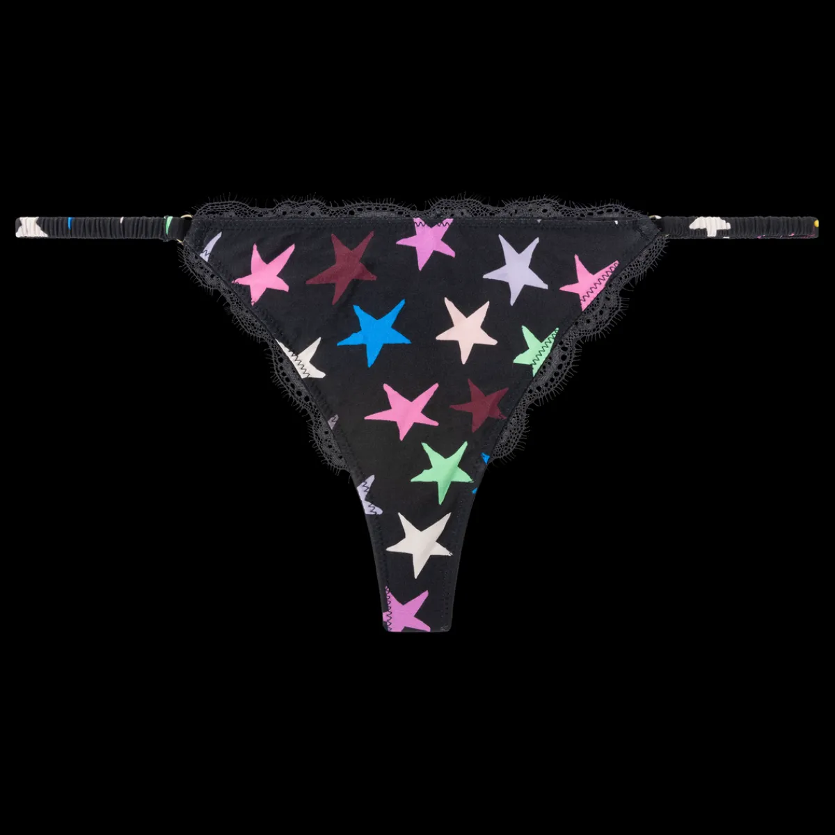 Love Stories Roomie Eleganter String-Slip Schwarz Online