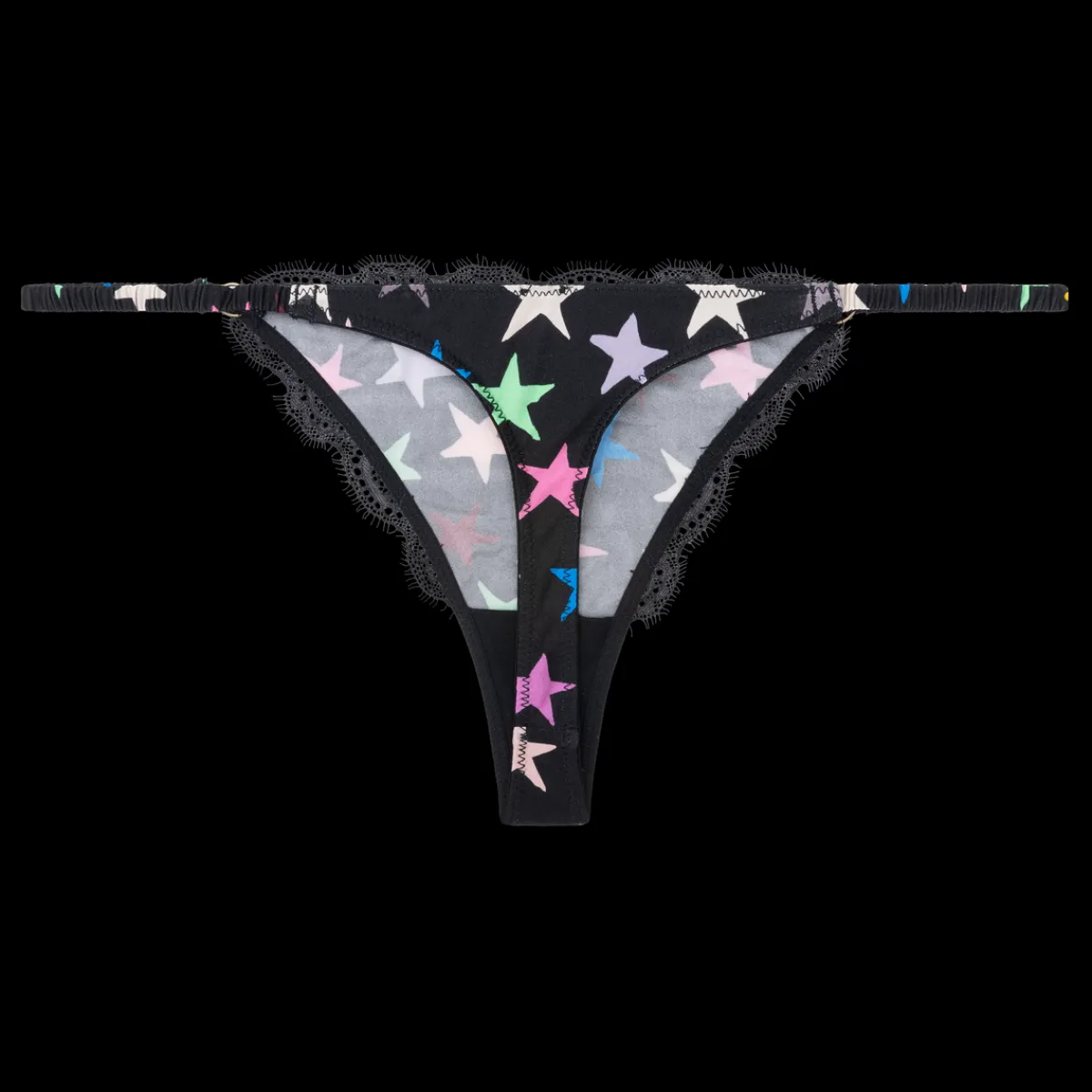 Love Stories Roomie Eleganter String-Slip Schwarz Online