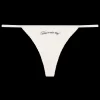 Love Stories Roomservice Elegante String-Slips Off-White New