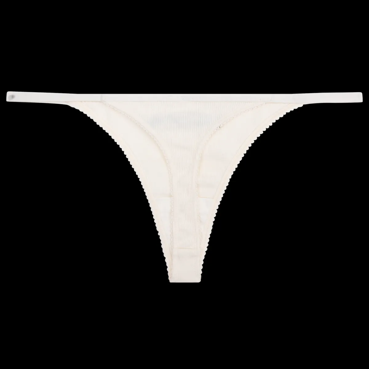 Love Stories Roomservice Elegante String-Slips Off-White New