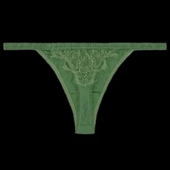 Love Stories Roomservice Eleganter String-Slip Grün Sale