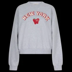 Love Stories Sloane Pullover mit Rundhalsausschnitt Grau Fashion