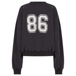 Love Stories Sloane Pullover mit Rundhalsausschnitt Schwarz Hot
