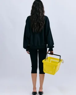 Love Stories Sloane Pullover mit Rundhalsausschnitt Schwarz Fashion