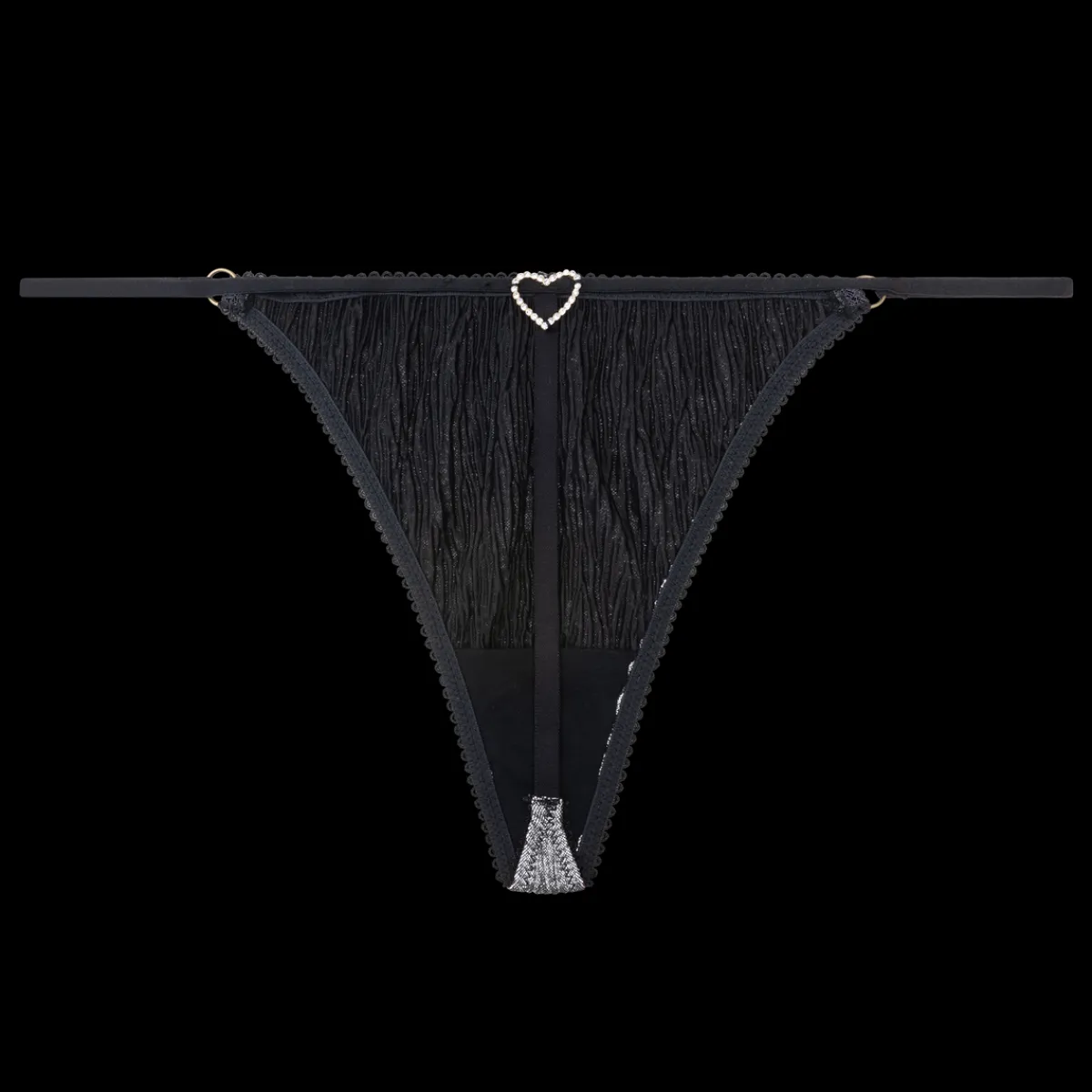 Love Stories Spice String im Tanga-Stil Silber Discount