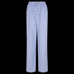 Love Stories Theodore Bequeme Baumwollhose Blau New