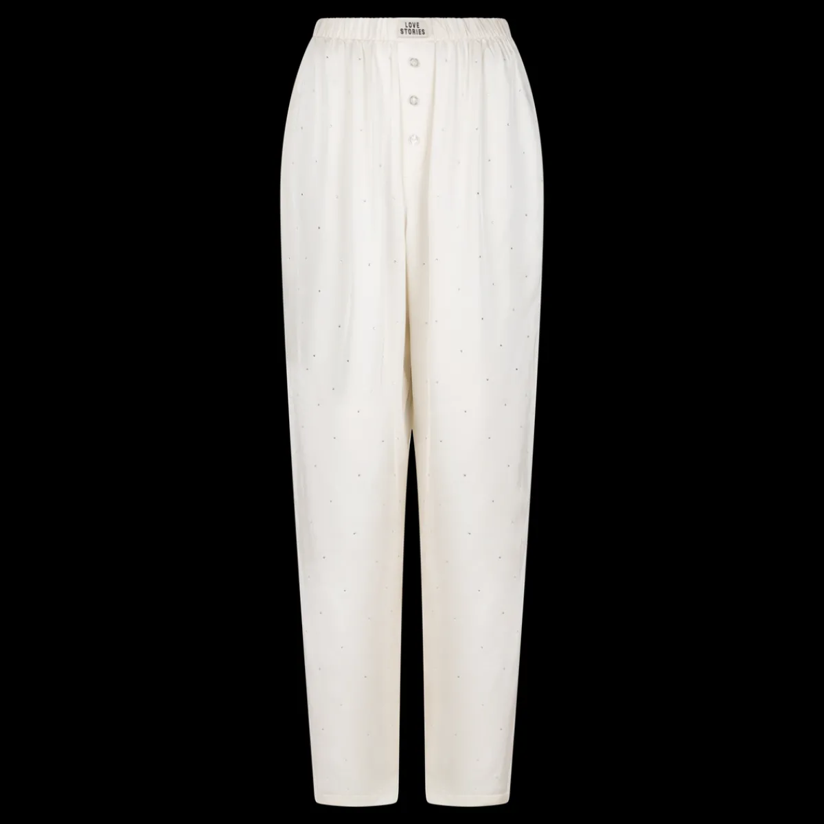 Love Stories Theodore Bequeme Pyjamahose Off-White Online
