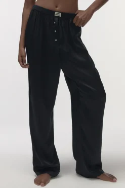 Love Stories Theodore Seidenpyjamahose Schwarz Sale