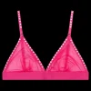 Love Stories Uma Bequeme Triangle Bralette Pink Clearance