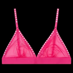 Love Stories Uma Bequeme Triangle Bralette Pink Clearance