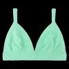 Love Stories Uma Bequemer Triangle Bralette Hellgrün Discount