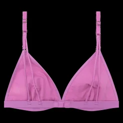 Love Stories Uma Bequemer Triangle Bralette Dunkelrosa Best