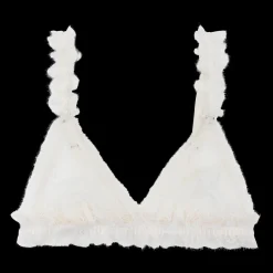 Love Stories Uma Bequemer Triangle-Bralette Off-White Fashion