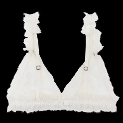 Love Stories Uma Bequemer Triangle-Bralette Off-White Fashion