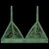 Love Stories Uma Bequemes Triangle-Bralette Grün New