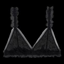 Love Stories Uma Bequemes Triangle-Bralette Schwarz Sale