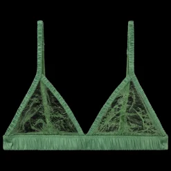 Love Stories Uma Bequemes Triangle-Bralette Grün New
