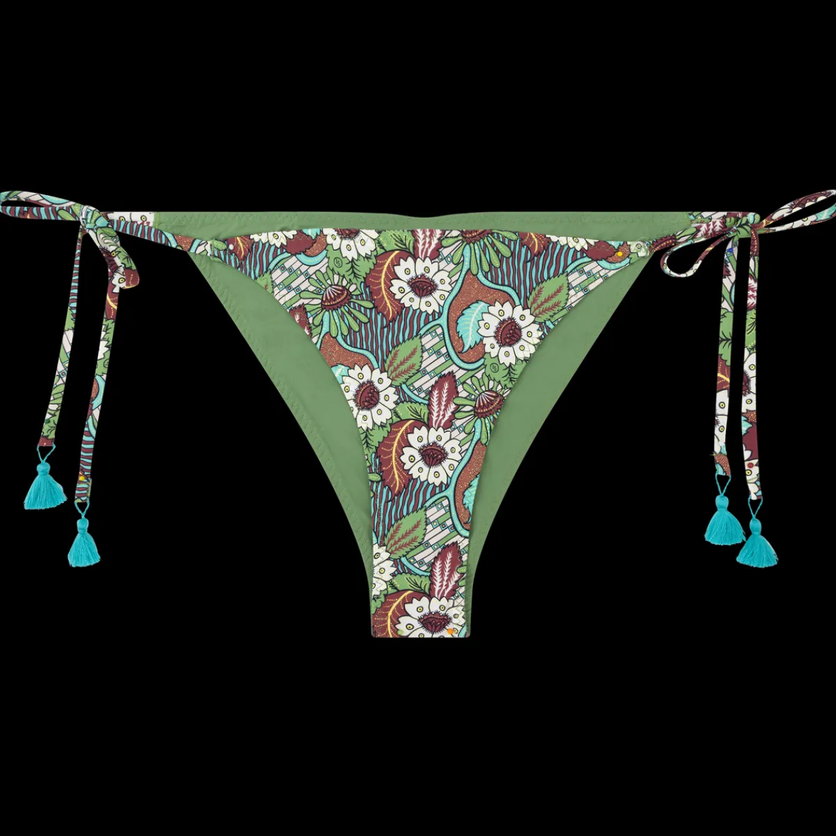 Love Stories Vanity Slip im Tangastil Braun Hot